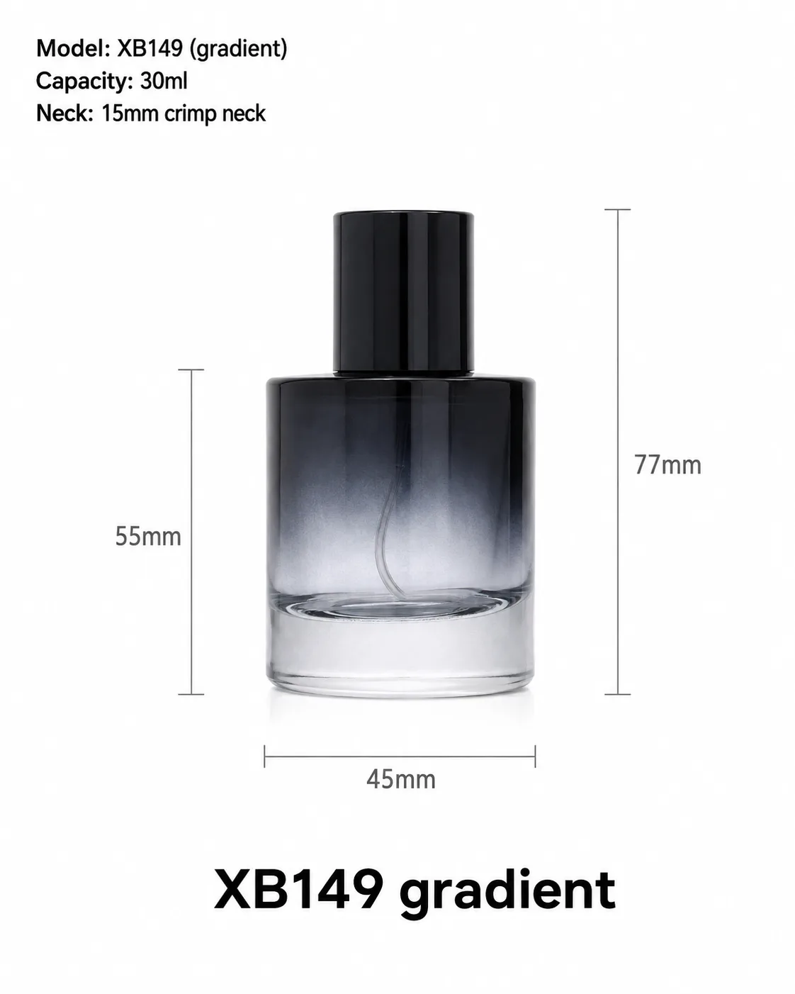 XB149 (gradient) perfume bottle
